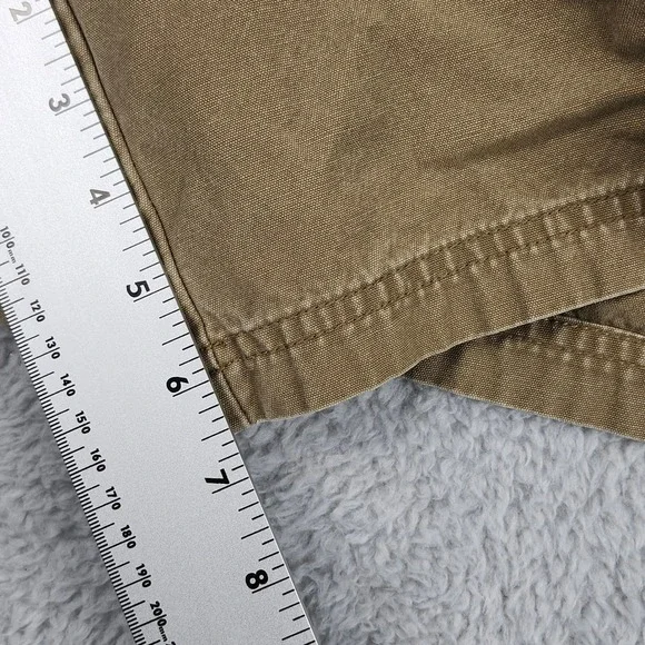 Cabelas 7-Pocket Hiker Shorts Mens 46 Brown Cotton Canvas Cargo Outdoor Utility - Picture 11 of 13